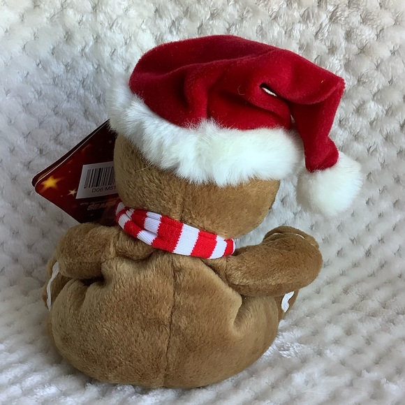 SEARS Plush Gingerbread in Santa Hat Ginger Bell 2004 Charity Stuffed Toy - Picture 7 of 9